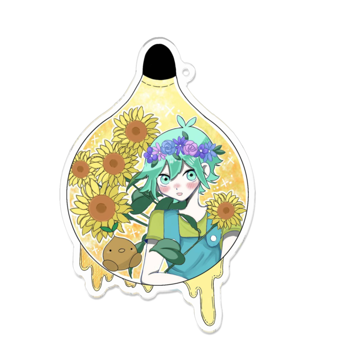 アクリルキーホルダー - 100 x 100 (mm)