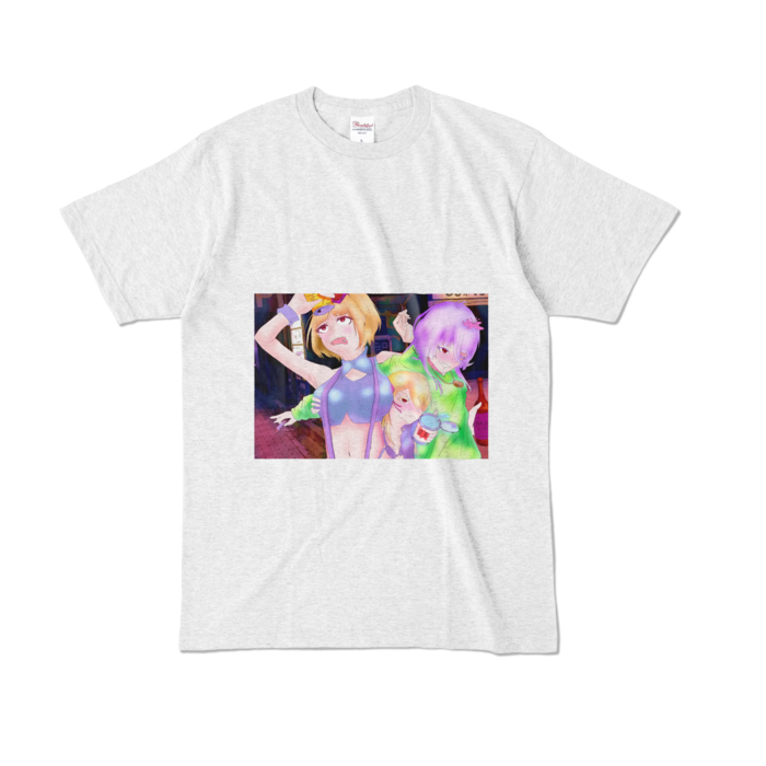 カラーTシャツ - L - アッシュ (淡色)(3)