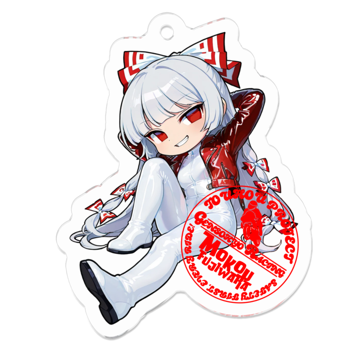 アクリルキーホルダー - 50 x 50 (mm)