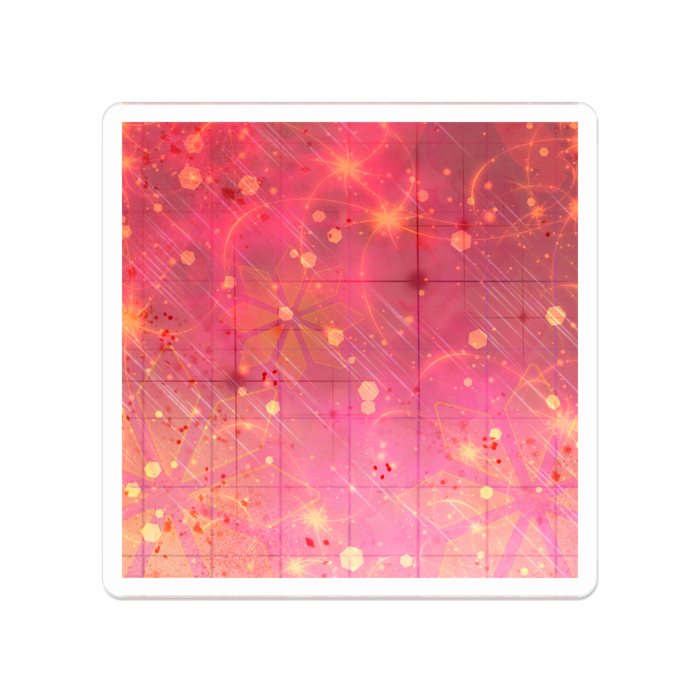 アクリルバッジ - 50 x 50 (mm)