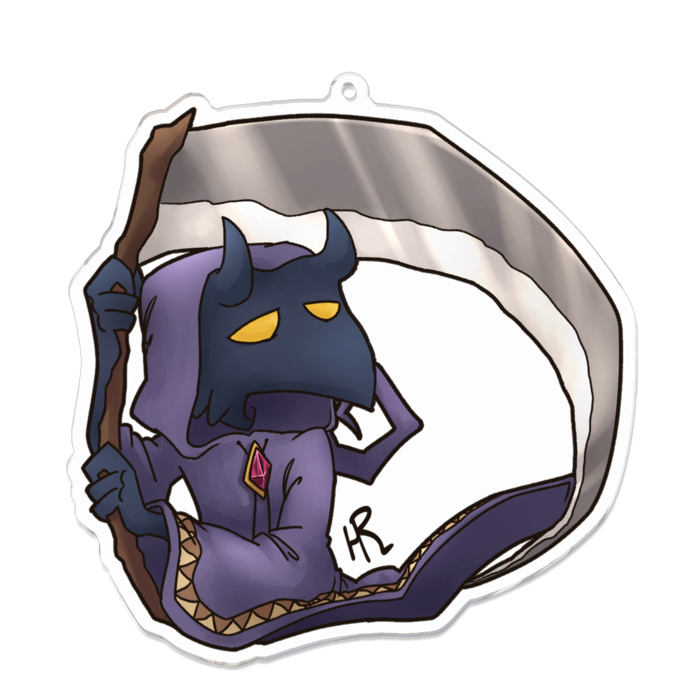 アクリルキーホルダー - 100 x 100 (mm)