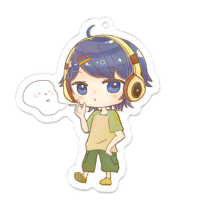 アクリルキーホルダー - 70 x 70 (mm)