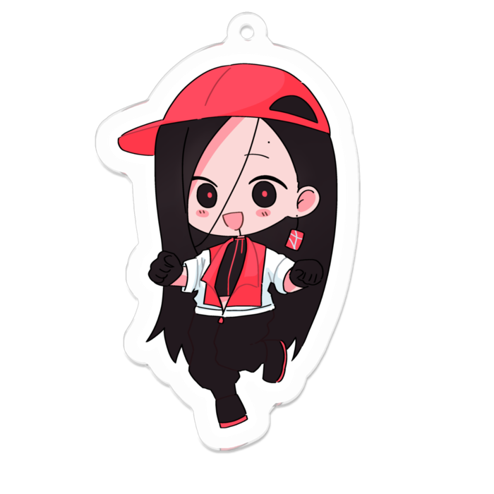 アクリルキーホルダー - 70 x 70 (mm)