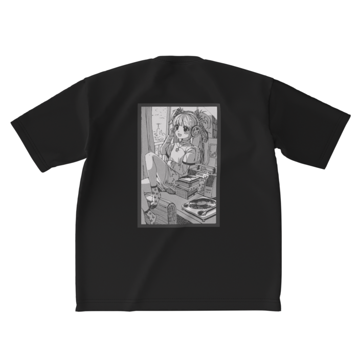 ビッグシルエットTシャツ - XL - 背面
