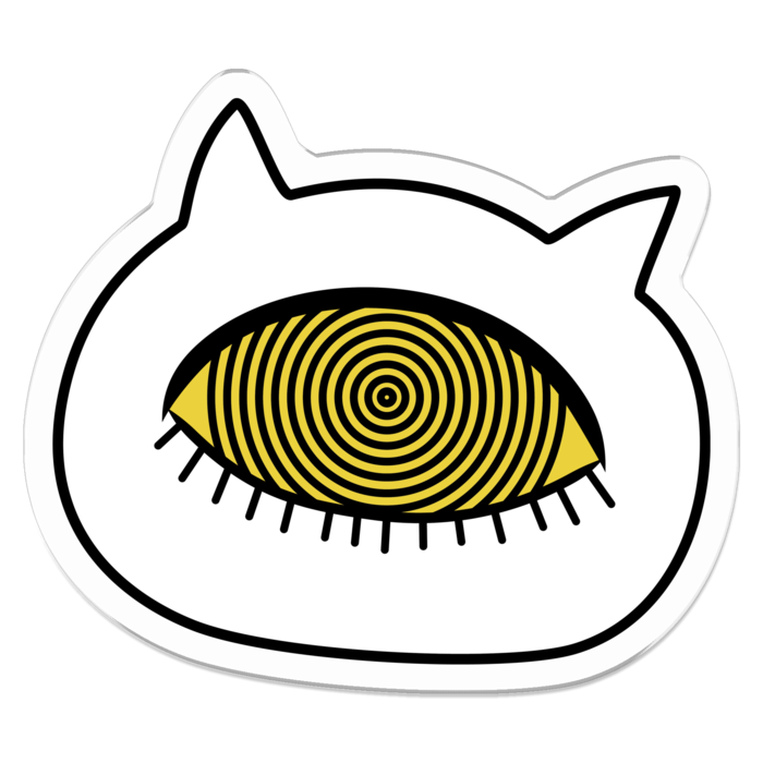 アクリルバッジ - 50 x 50 (mm)