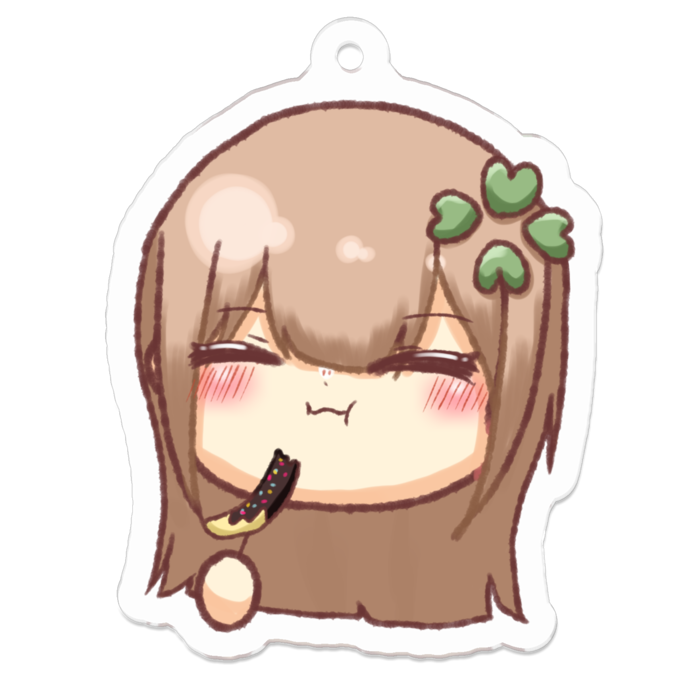 アクリルキーホルダー(コーティング) - 50 x 50 (mm)