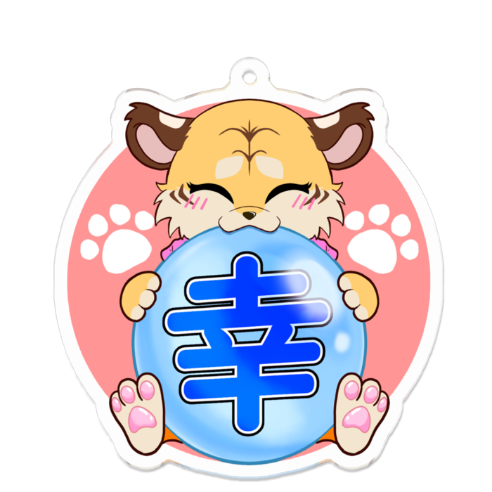 アクリルキーホルダー - 70 x 70 (mm)