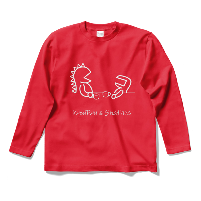 ロングスリーブTシャツ - S - レッド