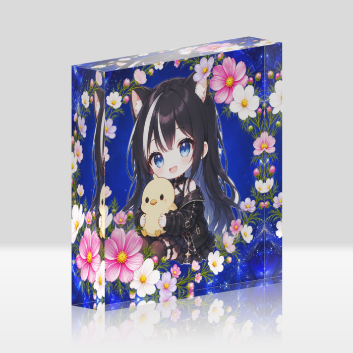 アクリルブロック - 100 × 100mm