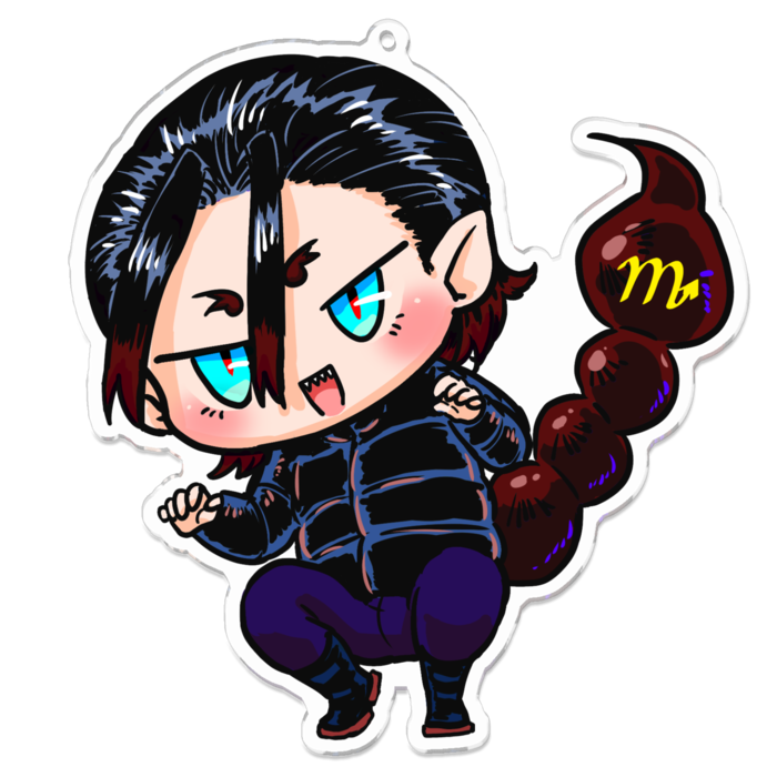 アクリルキーホルダー - 100 x 100 (mm)