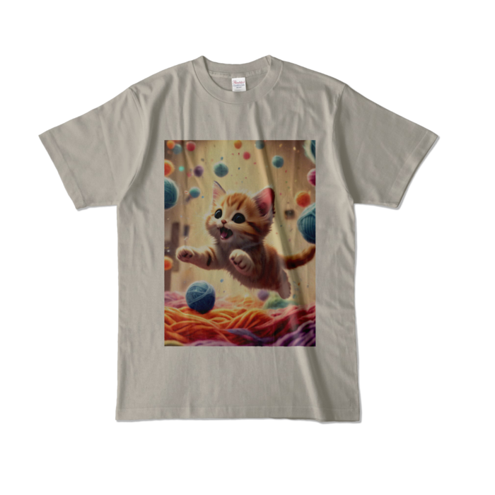 カラーTシャツ - L - シルバーグレー (淡色)