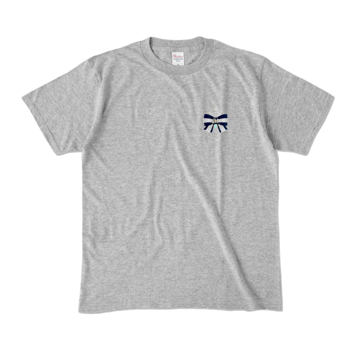 カラーTシャツ - M - 杢グレー (濃色)