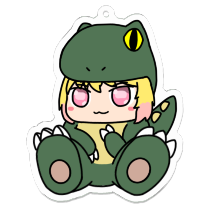 アクリルキーホルダー - 70 x 70 (mm)