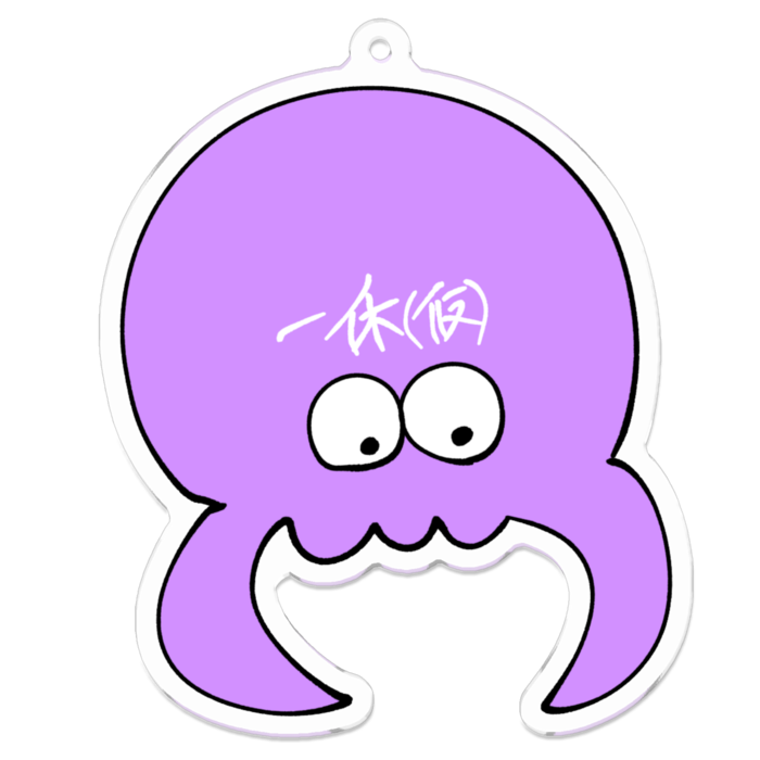 アクリルキーホルダー - 70 x 70 (mm)