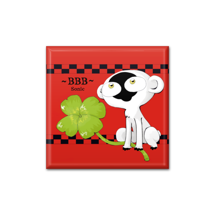 缶バッジ - 四角形40mm