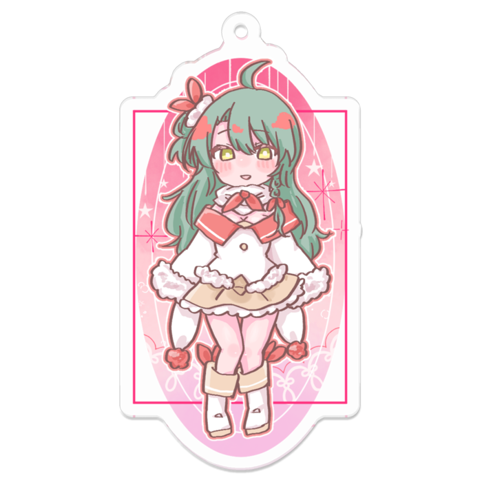 アクリルキーホルダー - 70 x 70 (mm)