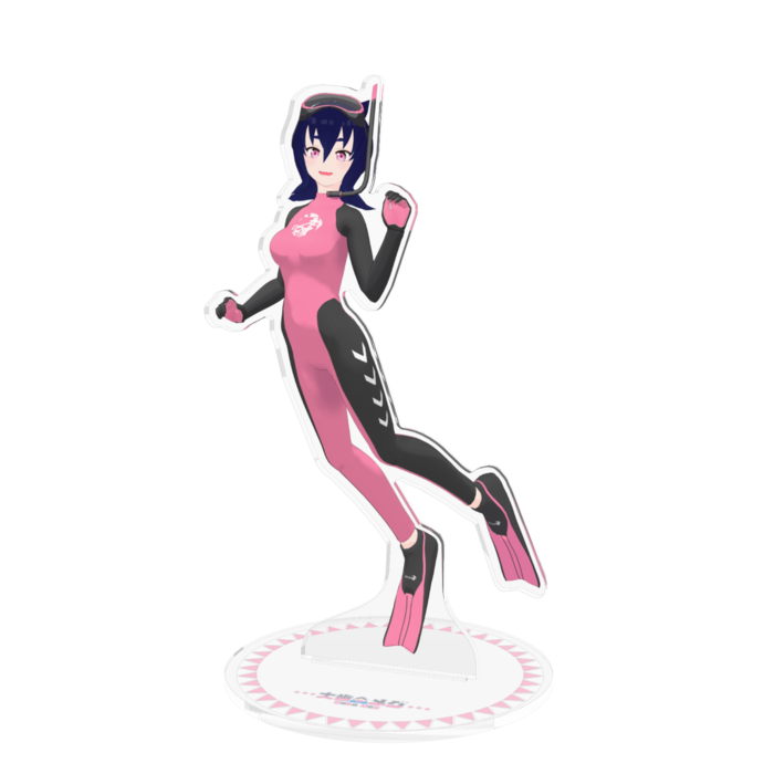 ダイビングスーツメグ - 160x160mm