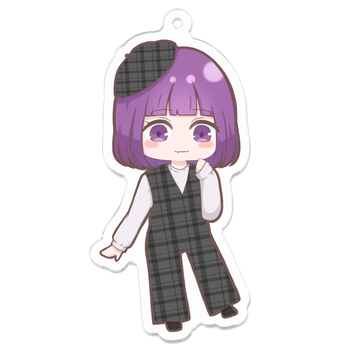 アクリルキーホルダー - 70 x 70 (mm)