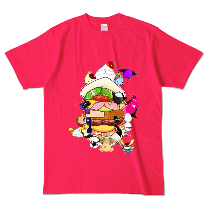 カラーTシャツ - L - ホットピンク (濃色)