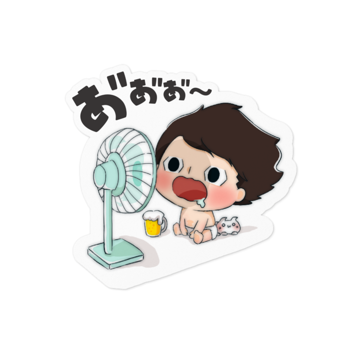 にそくん（2022年08月モデル）ステッカー