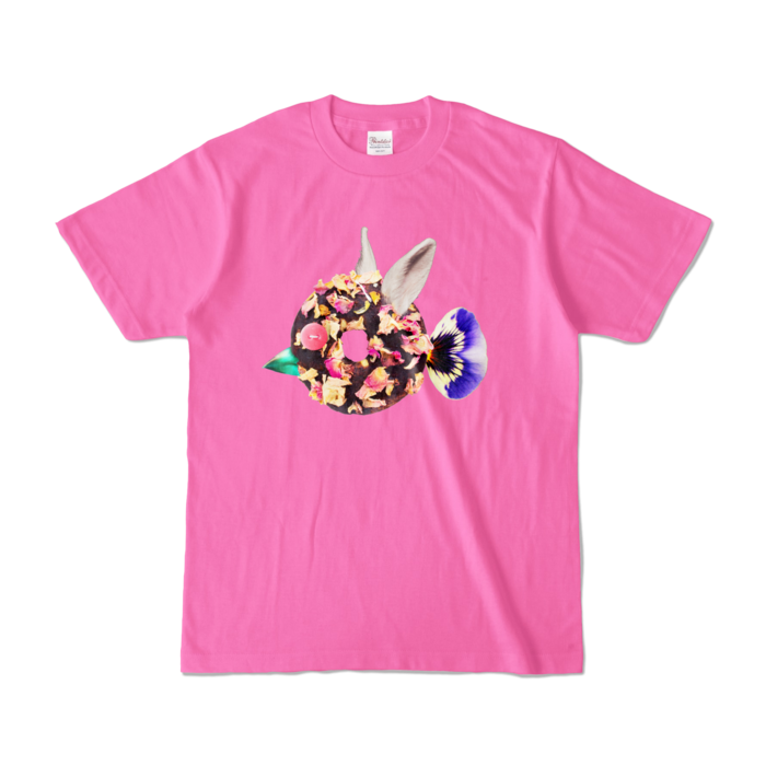 カラーTシャツ - S - ピンク (濃色)