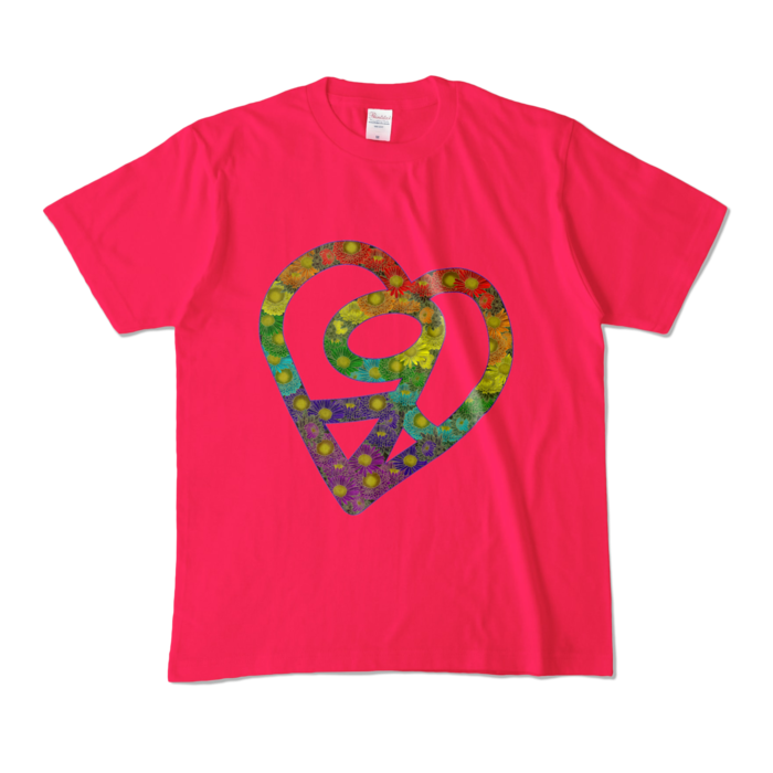 カラーTシャツ - M - ホットピンク (濃色)