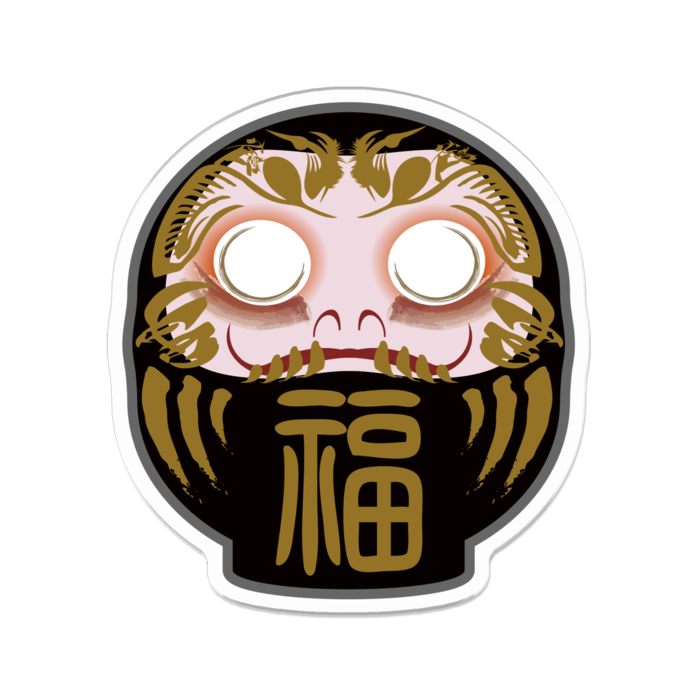 アクリルバッジ - 70 x 70 (mm)