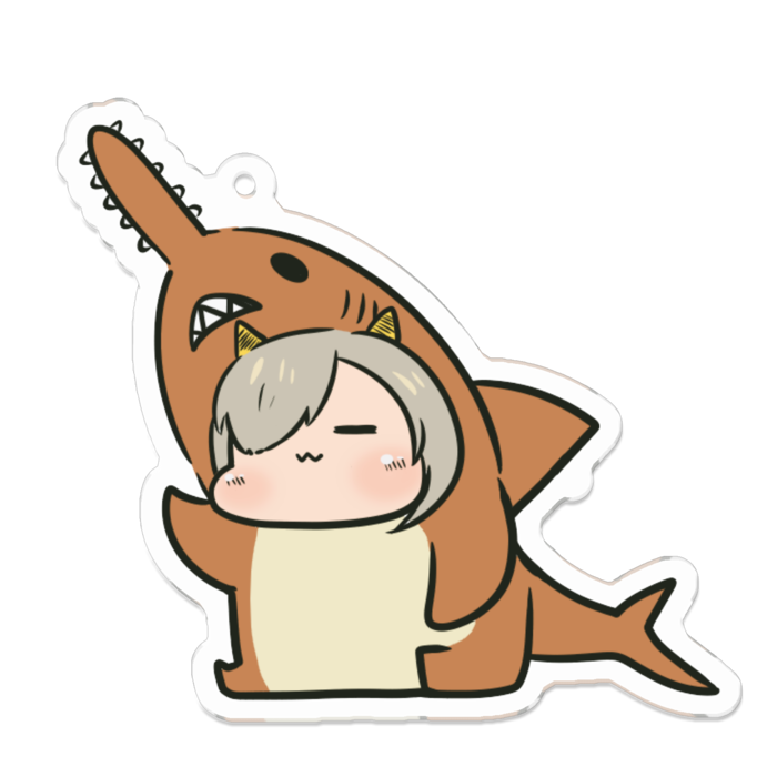 アクリルキーホルダー - 70 x 70 (mm)