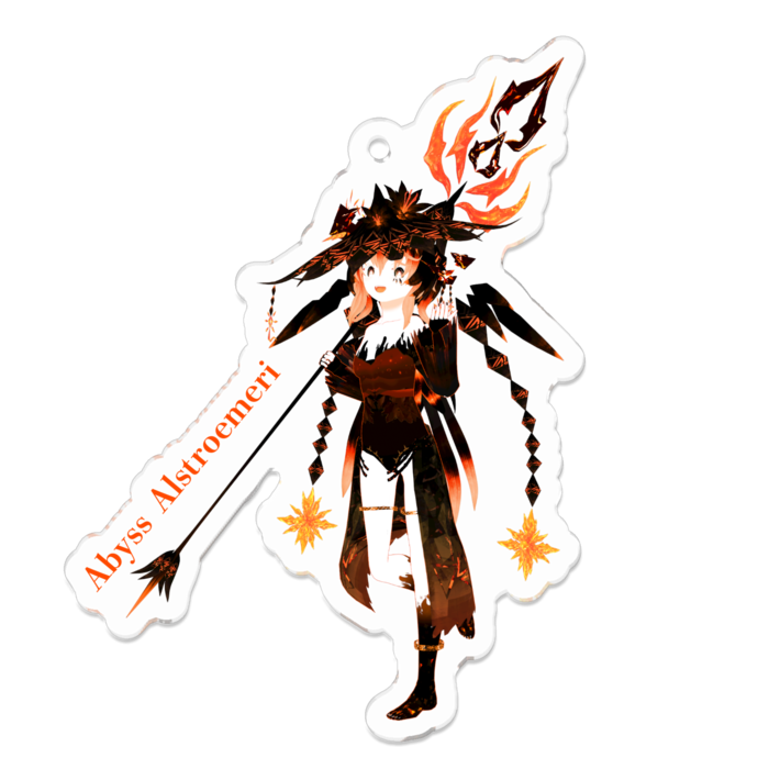 アクリルキーホルダー - 70 x 70 (mm)