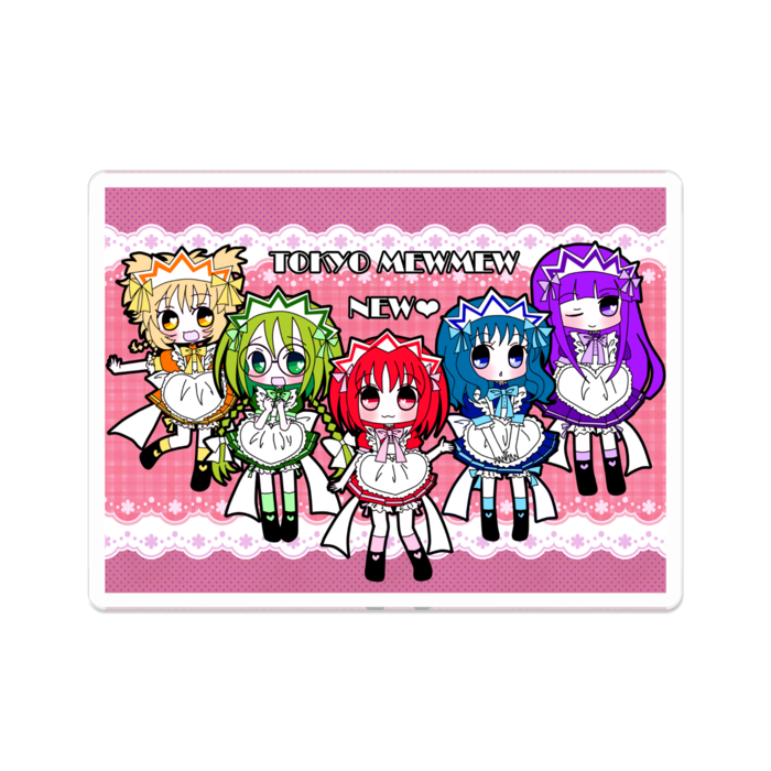 アクリルバッジ - 70 x 70 (mm)