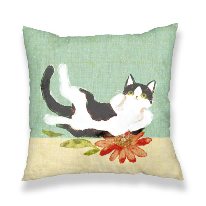 クッションカバー水 - 450x450(mm)