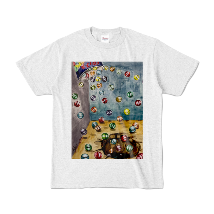 カラーTシャツ - S - アッシュ (淡色)