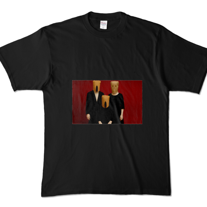 カラーTシャツ - XL - ブラック (濃色)