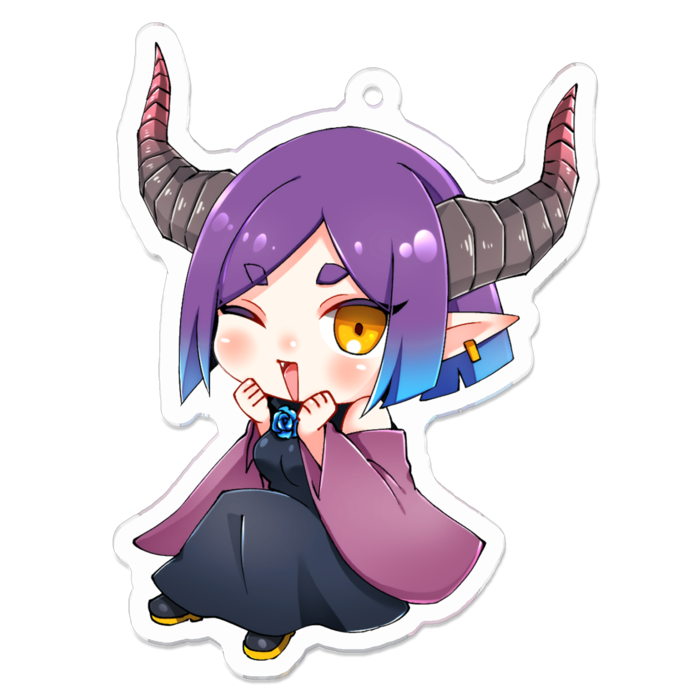 アクリルキーホルダー - 70 x 70 (mm)