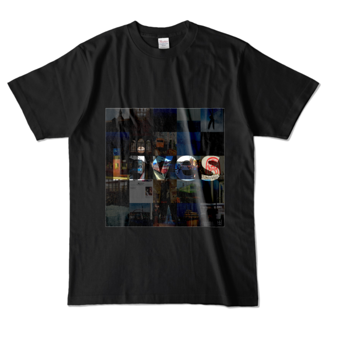カラーTシャツ - L - ブラック (濃色)