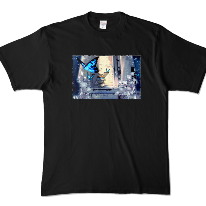 カラーTシャツ - XL - ブラック (濃色)