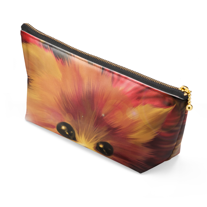 ポーチ - 長さ21.5cm / 高さ10cm - ブラック