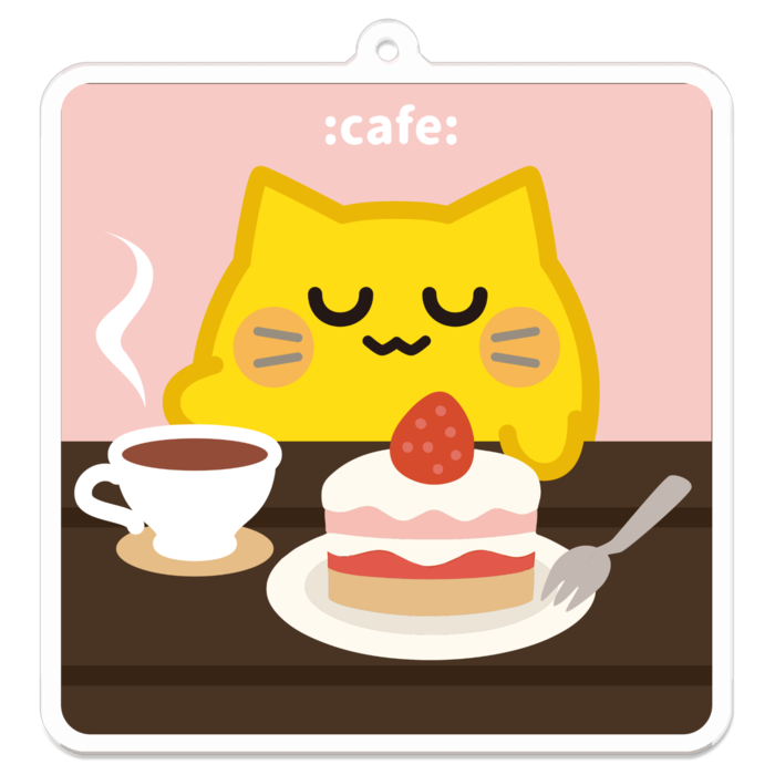 アクリルキーホルダー - 70 x 70 (mm)