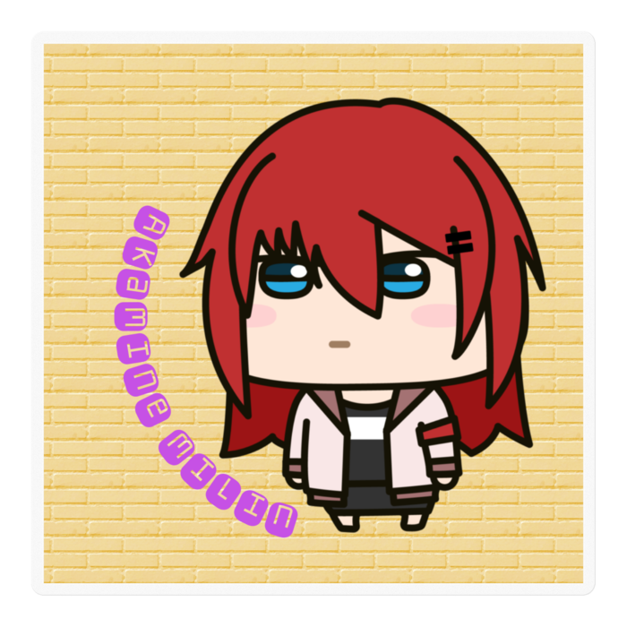 ステッカー - 100 x 100 (mm)