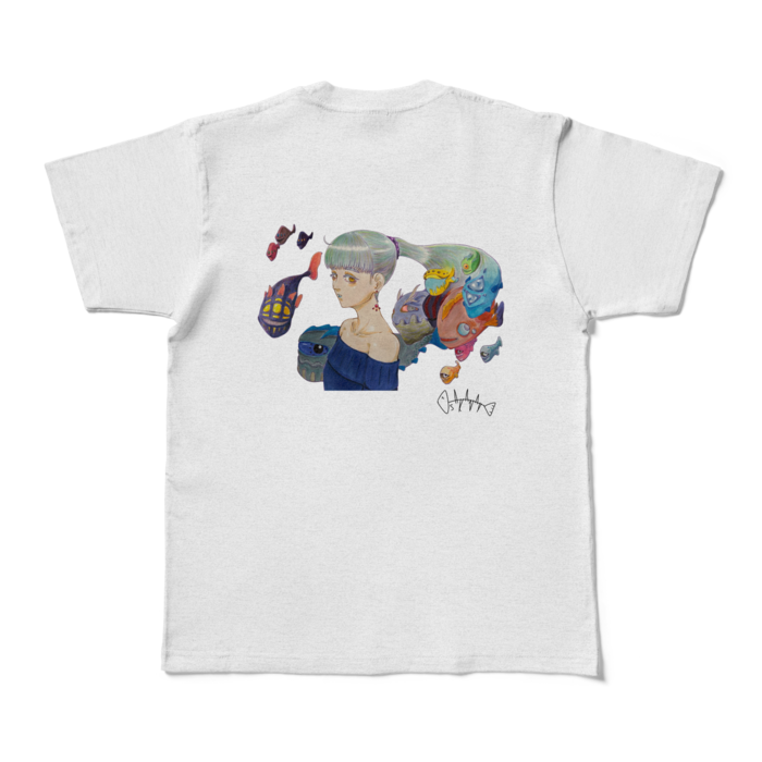 カラーTシャツ - M - アッシュ (淡色)