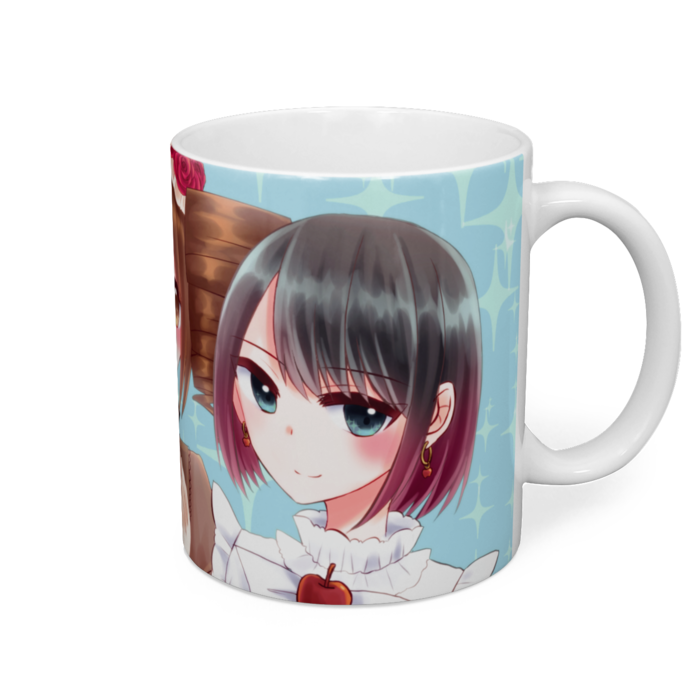 マグカップ - 直径 8 cm / 高さ 9.5 cm