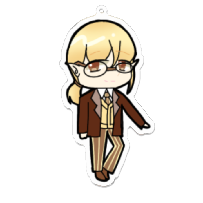 アクリルキーホルダー - 100 x 100 (mm)