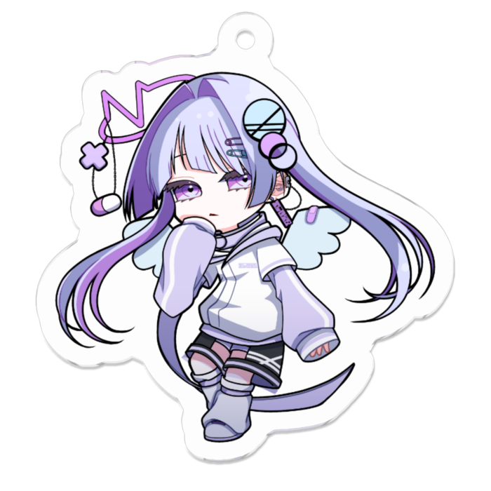 アクリルキーホルダー - 甘莉りす