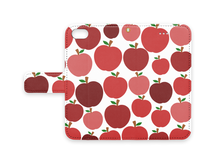 手帳型iPhoneケース - iPhone 8 / 7 - ストラップ穴 あり