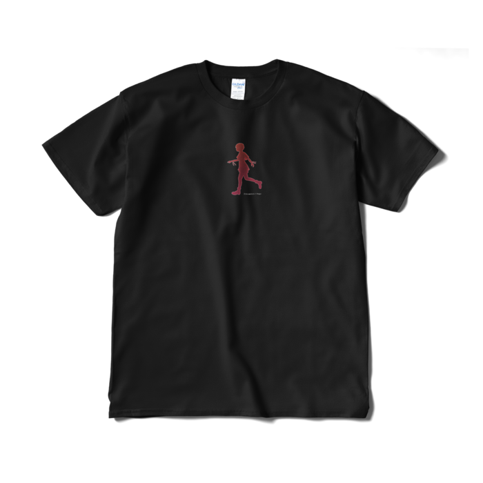 Last Labyrinth カティアシルエット[B]  Tシャツ - XL - 黒