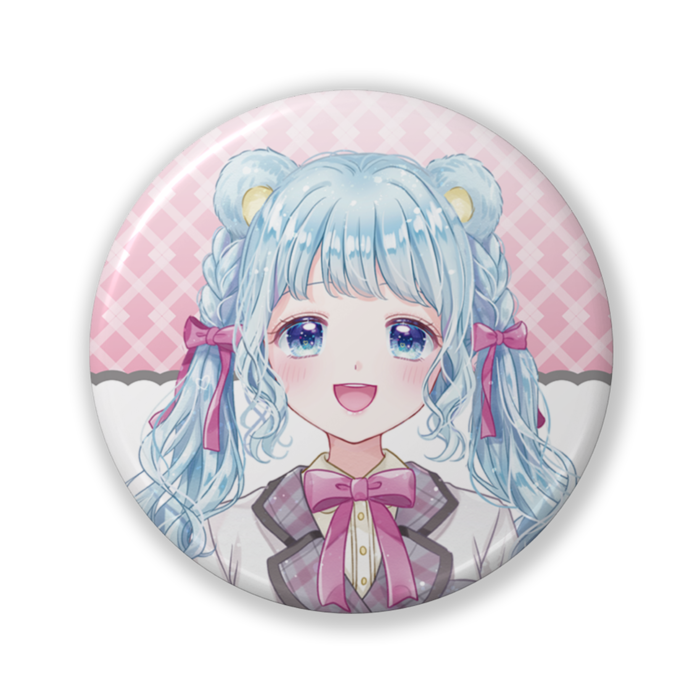 制服衣装缶バッジ 32mm