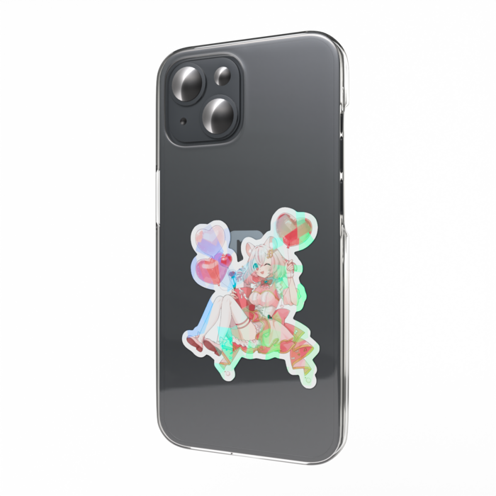 ホログラムスマホステッカー - 縦