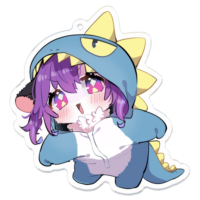 アクリルキーホルダー - 70 x 70 (mm)