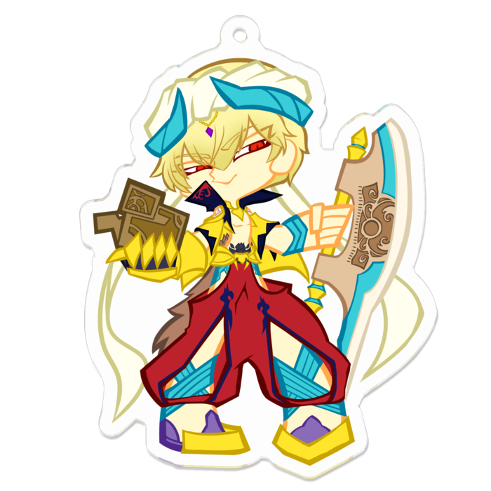アクリルキーホルダー - 70 x 70 (mm)