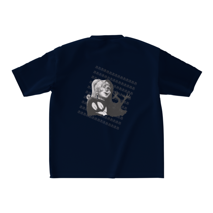 ビッグシルエットTシャツ - M - 背面